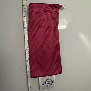 Oakley Pink Drawstring Sunglass Pouch